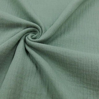 Musselin Stoff in Altmint Uni