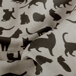 Canvas Stoff - Katzen auf Natur