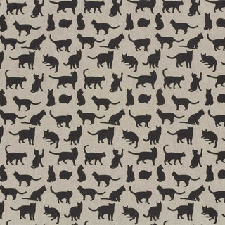Canvas Stoff - Katzen auf Natur