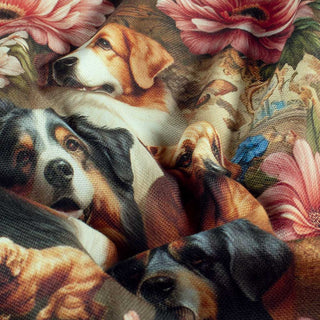 Canvas Stoff - Hunde