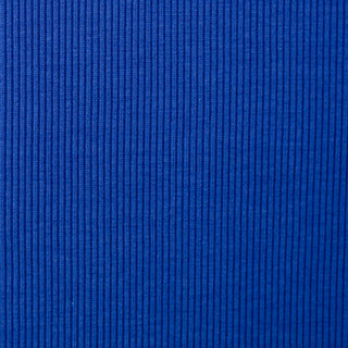 Rippbündchen Stoff überbreit (100cm) - Royalblau
