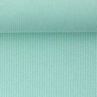 Rippbündchen Stoff überbreit (100cm) - Hellmint