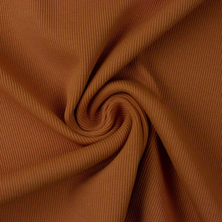 Rippbündchen Stoff überbreit (100cm) - Camel