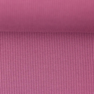 Rippbündchen Stoff überbreit (100cm) - Rosa