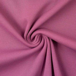 Rippbündchen Stoff überbreit (100cm) - Rosa