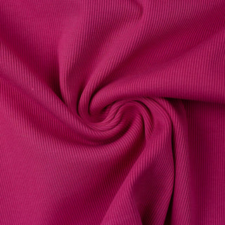 Rippbündchen Stoff überbreit (100cm) - Fuchsia