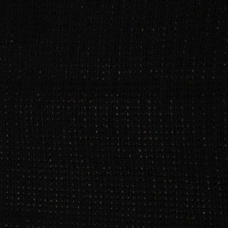 Baumwoll Grobstrick Stoff – Schwarz