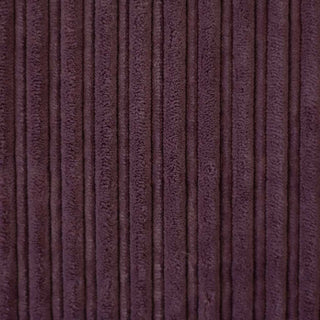 Weicher Cordstoff mit Fellabseite - Mauve