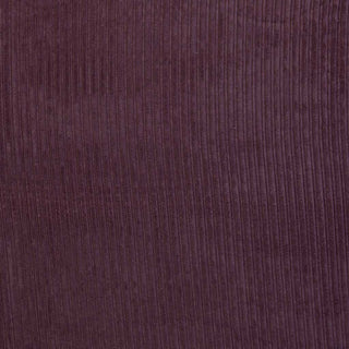 Weicher Cordstoff mit Fellabseite - Mauve