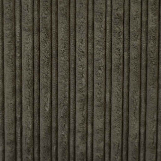 Weicher Cordstoff mit Fellabseite - Taupe