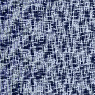 Jacquard Jersey Stoff - Blau Gemustert