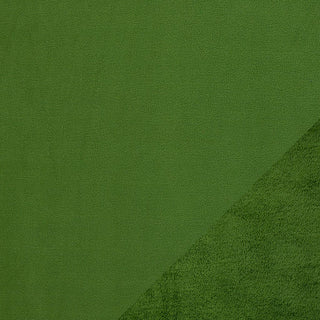 Fleece Doubleface Stoff - Moosgrün