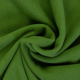 Fleece Doubleface Stoff - Moosgrün