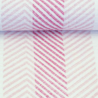 Musselin Stoff Zickzack Muster Double Gauze