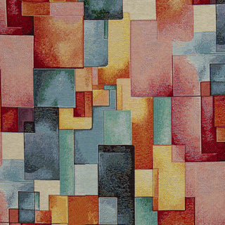 Gobelin Stoff – Geometrische Rechtecke Bunt