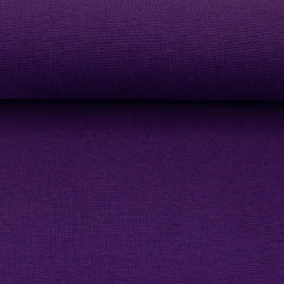 Feinripp Bündchen - Royalviolett