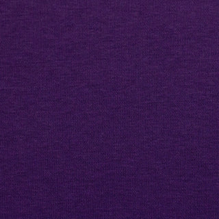 Sweat Stoff angeraut Uni Violett Detail