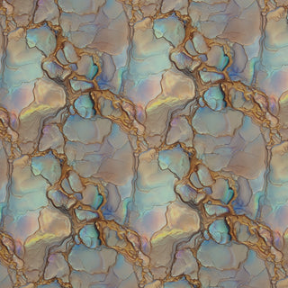 Oxford Stoff von Sarah Mariam - Marmor Pastell