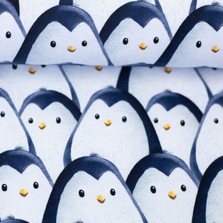 Sweat Stoff – Kleine Pinguine auf Weiss | Thorsten Berger