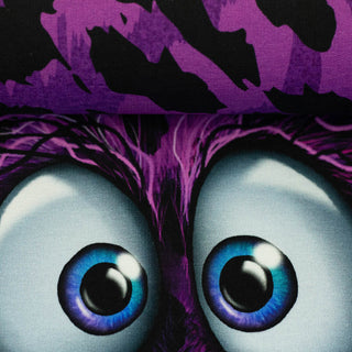 French Terry Panel - Lila Leo Monsta | Thorsten Berger