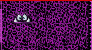 French Terry Panel - Lila Leo Monsta | Thorsten Berger