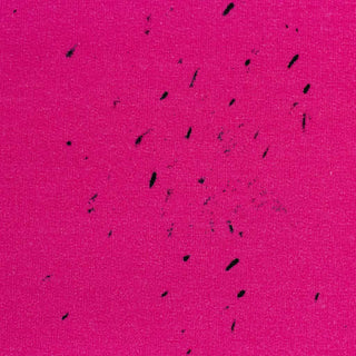 French Terry Stoff - KOMBISTOFF zum Panel von Thorsten Berger "Shit happens" in Pink