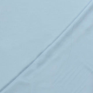 Viskose Stoff Uni in Babyblau