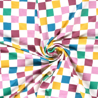 French Terry Karos – Fall des Stoffes