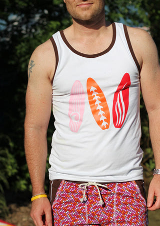ki-ba-doo Papierschnittmuster - Basic Tank Top Herren | Grösse XS - 3XL