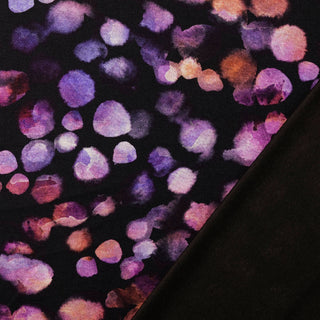 Strickjersey Aubergine – Musteransicht