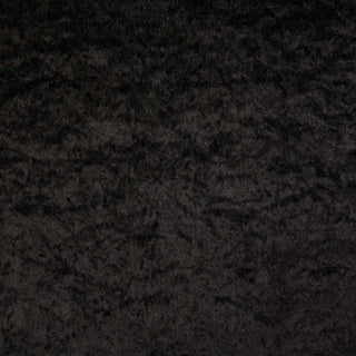 Pannesamt Stoff – Schwarz | Glänzender Stretch Samt für edle Nähprojekte