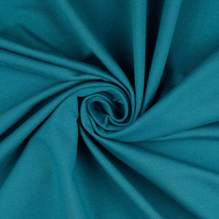 Sweat Stoff – Petrol kuschelig angeraut