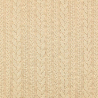 Zopf Jacquard Stoff -  Beige