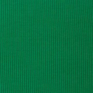 Baumwoll Rippjersey Stoff – Grasgrün – Ansicht 2