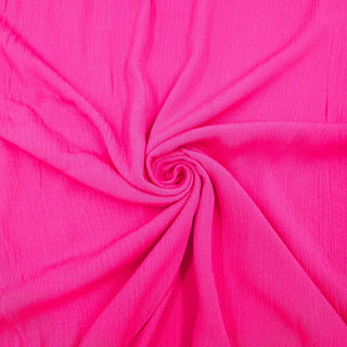 Viskose Krepp Stoff - Pink