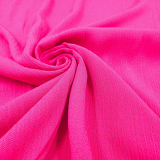 Viskose Krepp Stoff - Pink