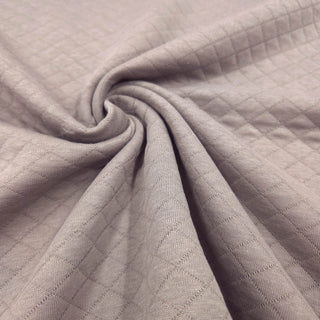 Wattierter Jersey Stepper - Taupe