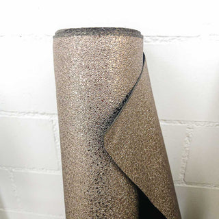 Französisches Kunstleder – Bronze Glitzer