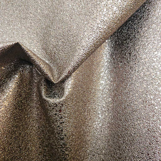 Französisches Kunstleder – Bronze Glitzer