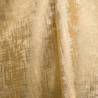 Französisches Kunstleder – Gold mit Leinenstruktur