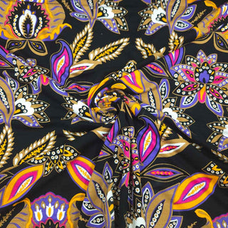 Viskose Jersey Stoff – Boho-Style