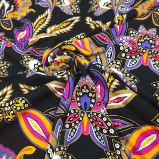 Viskose Jersey Stoff – Boho-Style