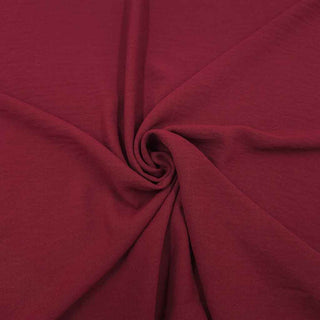 Crepe Stoff – Bordeaux | Fliessender Blusen- & Kleiderstoff