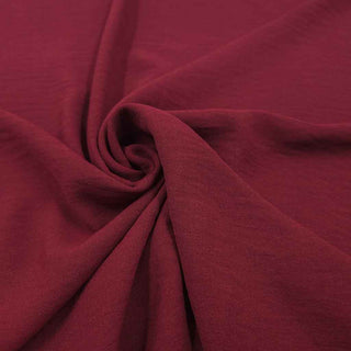 Crepe Stoff – Bordeaux | Fliessender Blusen- & Kleiderstoff
