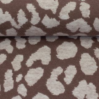 Jacquard Jersey Leo Taupe Ballen