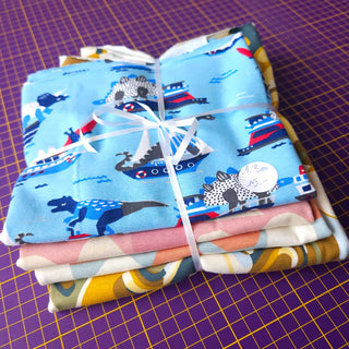 Stoffpaket - Baumwolljersey 30-40cm Reste-Mix