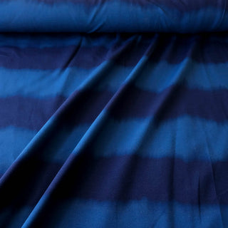 French Terry - Batik Blau