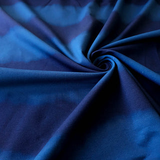 French Terry - Batik Blau