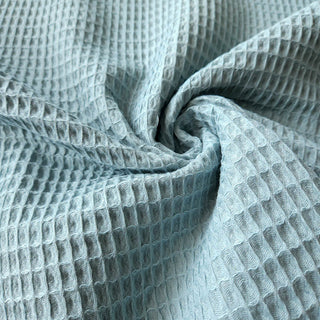 Waffelpiqué Stoff - Mint