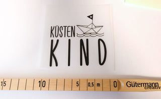 Küsten Kind – Bügelbild mit maritimem Charme